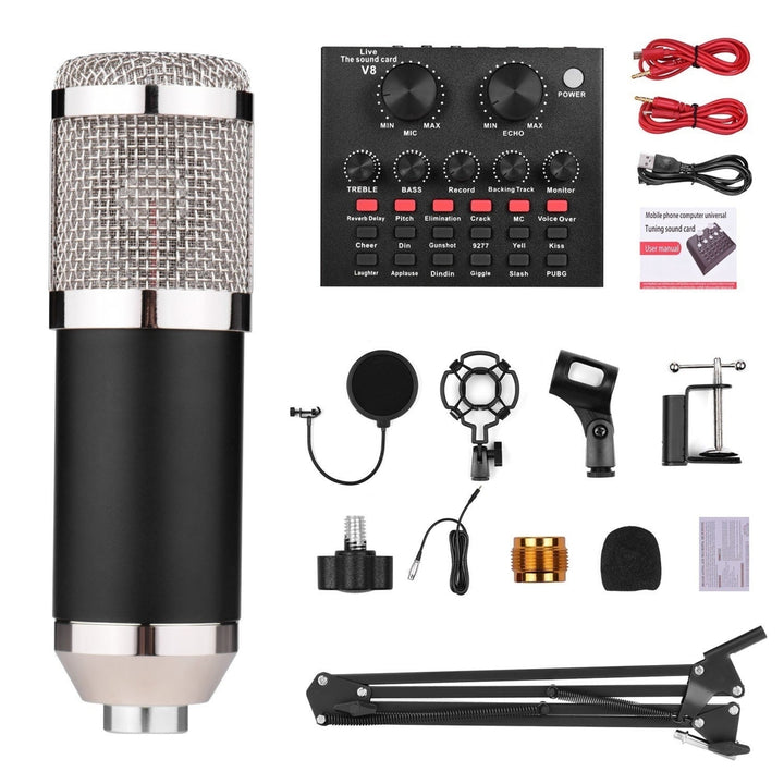 Broadcasting Studio Recording Condenser Microphone Kit Image 8