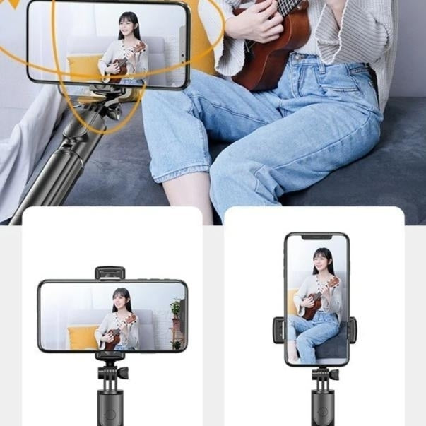 BT Selfie Stick Foldable Tripod 360 Rotation Multi-functional Handheld Adjustable Image 10