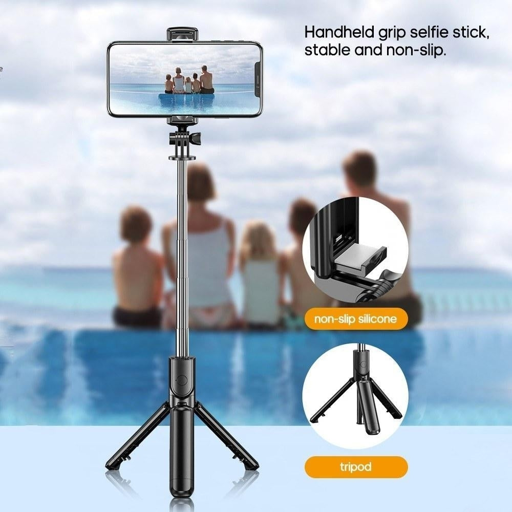 BT Selfie Stick Foldable Tripod 360 Rotation Multi-functional Handheld Adjustable Image 12