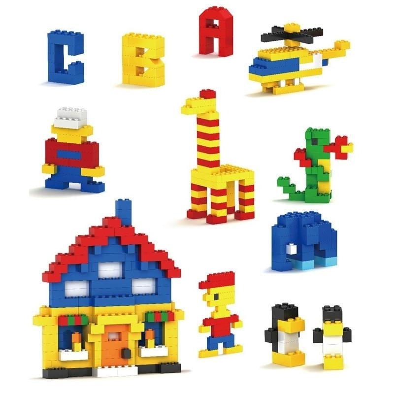 Building Blocks City Model FiguresEducational Kids Toys Image 1