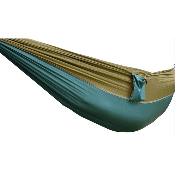 Camping Hammock Hold Up to 660 Lbs Portable Lightweight with 2 Straps Carabiners Carrying Bag Image 4