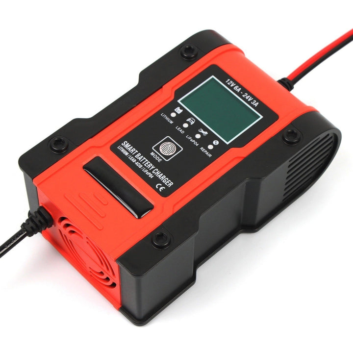 Car Battery Charger 12V 7A Lead-acid Batteries ChargerLCD Display Smart Maintainer 7-Stages Trickle Chargers Image 6