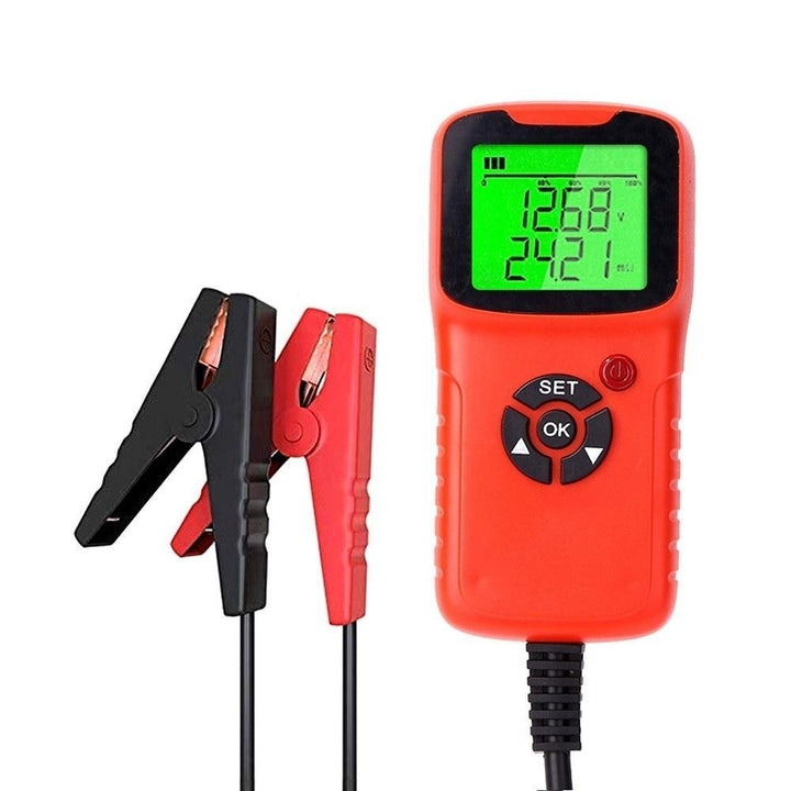 Car Battery Charger Tester Analyzer 12V 2000CCA Voltage Test Charge Circuit Automatic Diagnosis Image 1