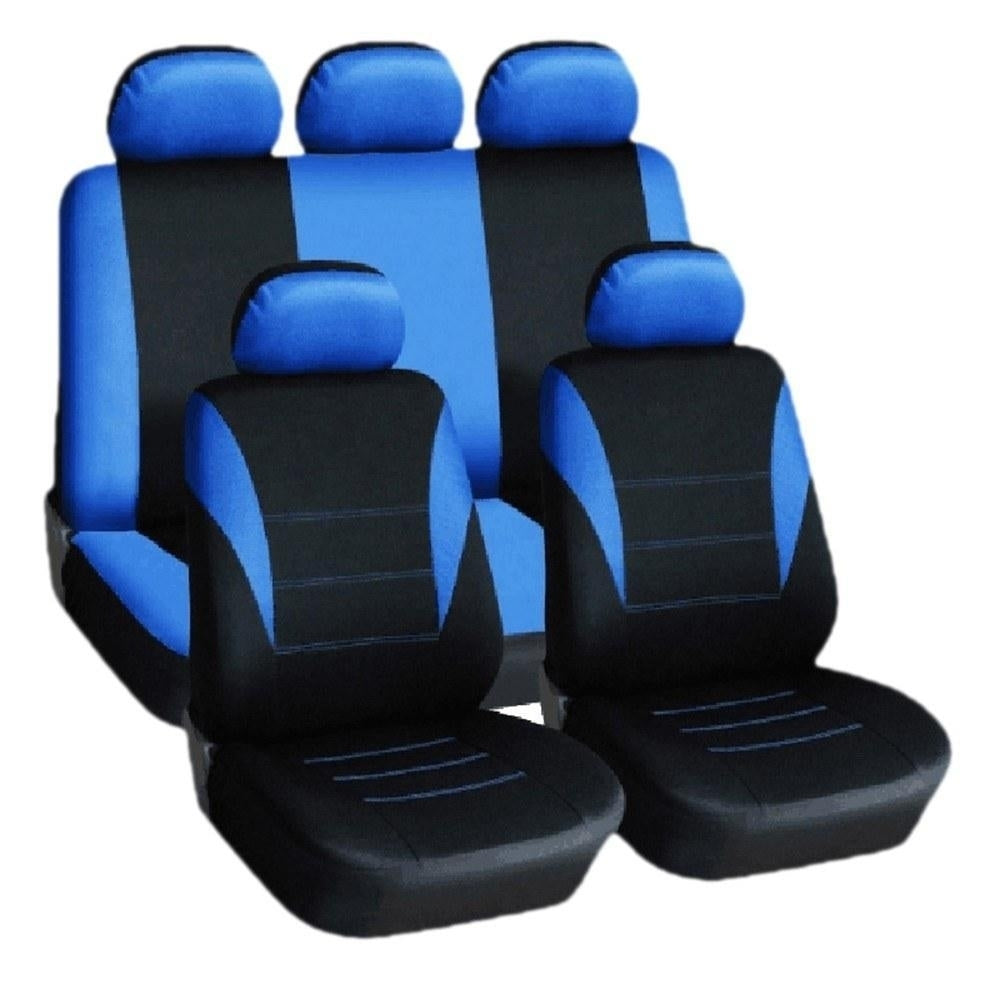 Car Seat Cover Protective Cushion Universal Full Surround Headrest Auto Interior Decoration Image 2