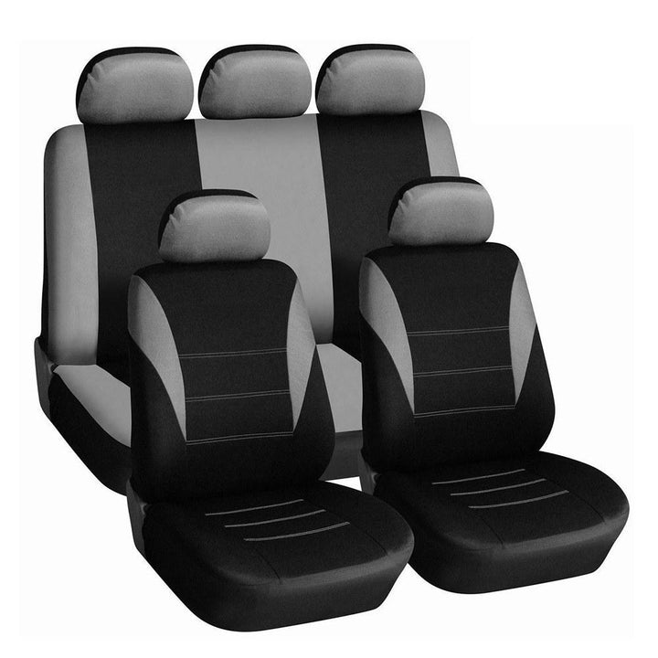 Car Seat Cover Protective Cushion Universal Full Surround Headrest Auto Interior Decoration Image 7