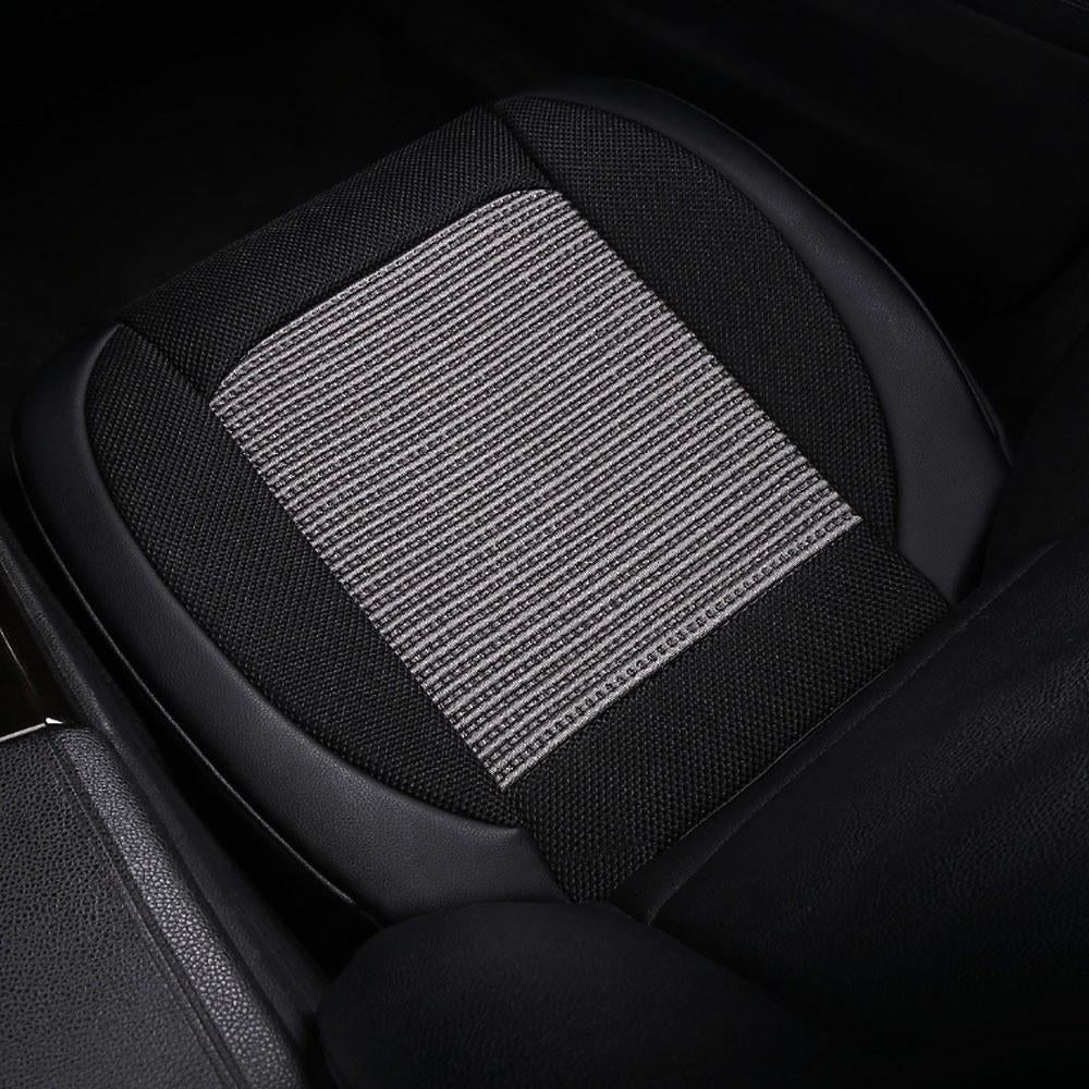 Car Seat Cushion Unique Ice Silk Fabric Pad Mesh Breathable Universal Comfortable Driver Image 10