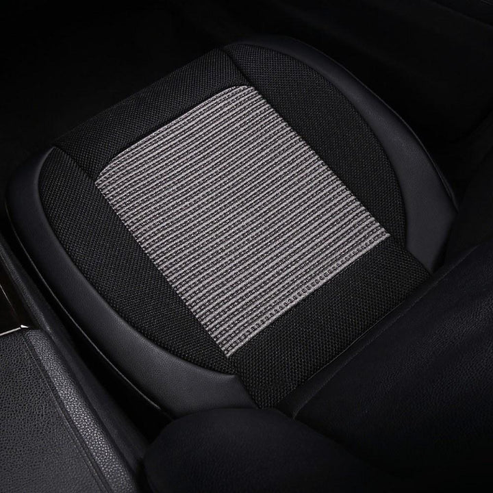 Car Seat Cushion Unique Ice Silk Fabric Pad Mesh Breathable Universal Comfortable Driver Image 10