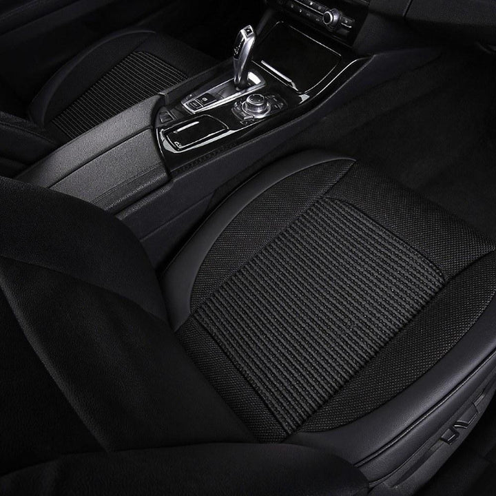 Car Seat Cushion Unique Ice Silk Fabric Pad Mesh Breathable Universal Comfortable Driver Image 11