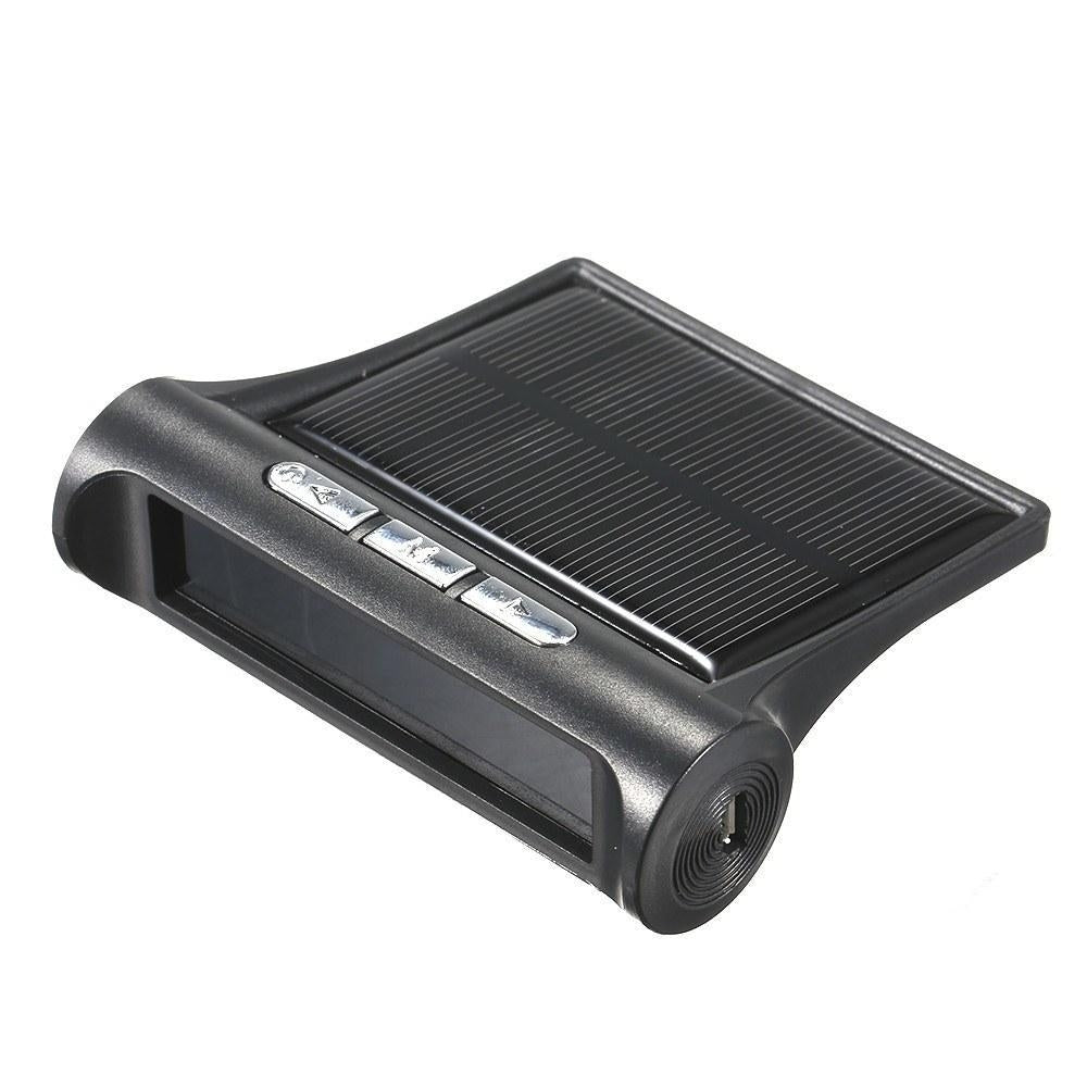 Car TPMS Tire Pressure Digital Solar Energy Monitoring System with 4 External Sensors Image 4