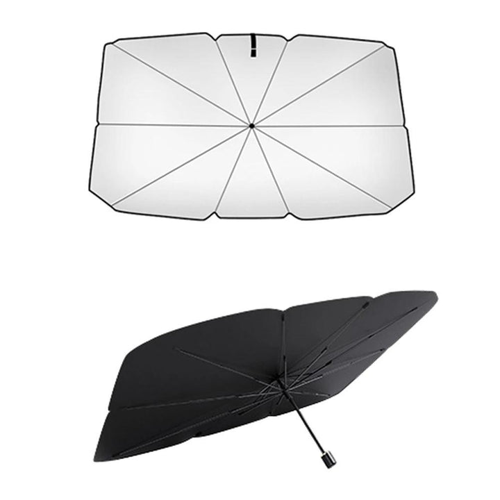 Car Vehicle Sunshade Outdoor Auto Umbrella-type Sunproof Foldable Summer Cover Accessories Image 2