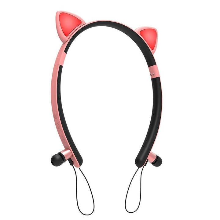 Cat Style Bluetooth Headphones Image 3