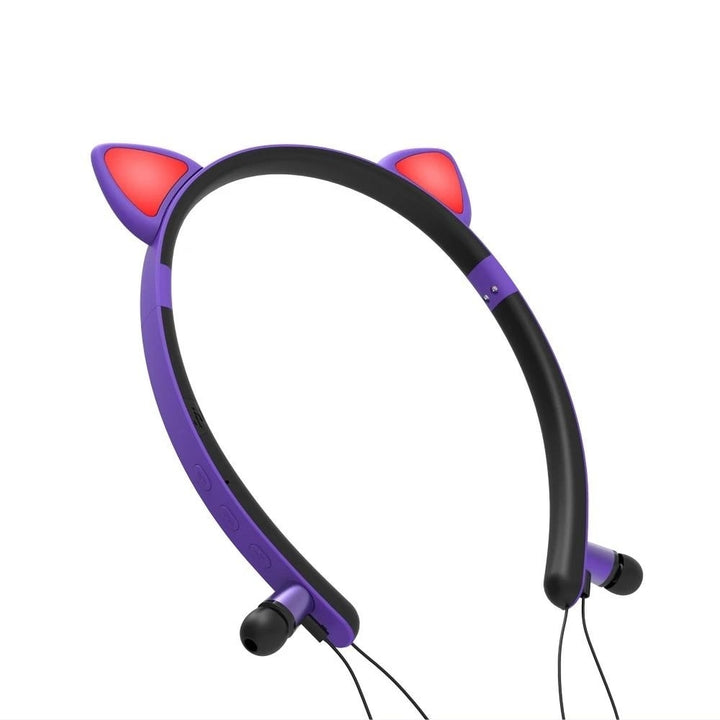 Cat Style Bluetooth Headphones Image 6