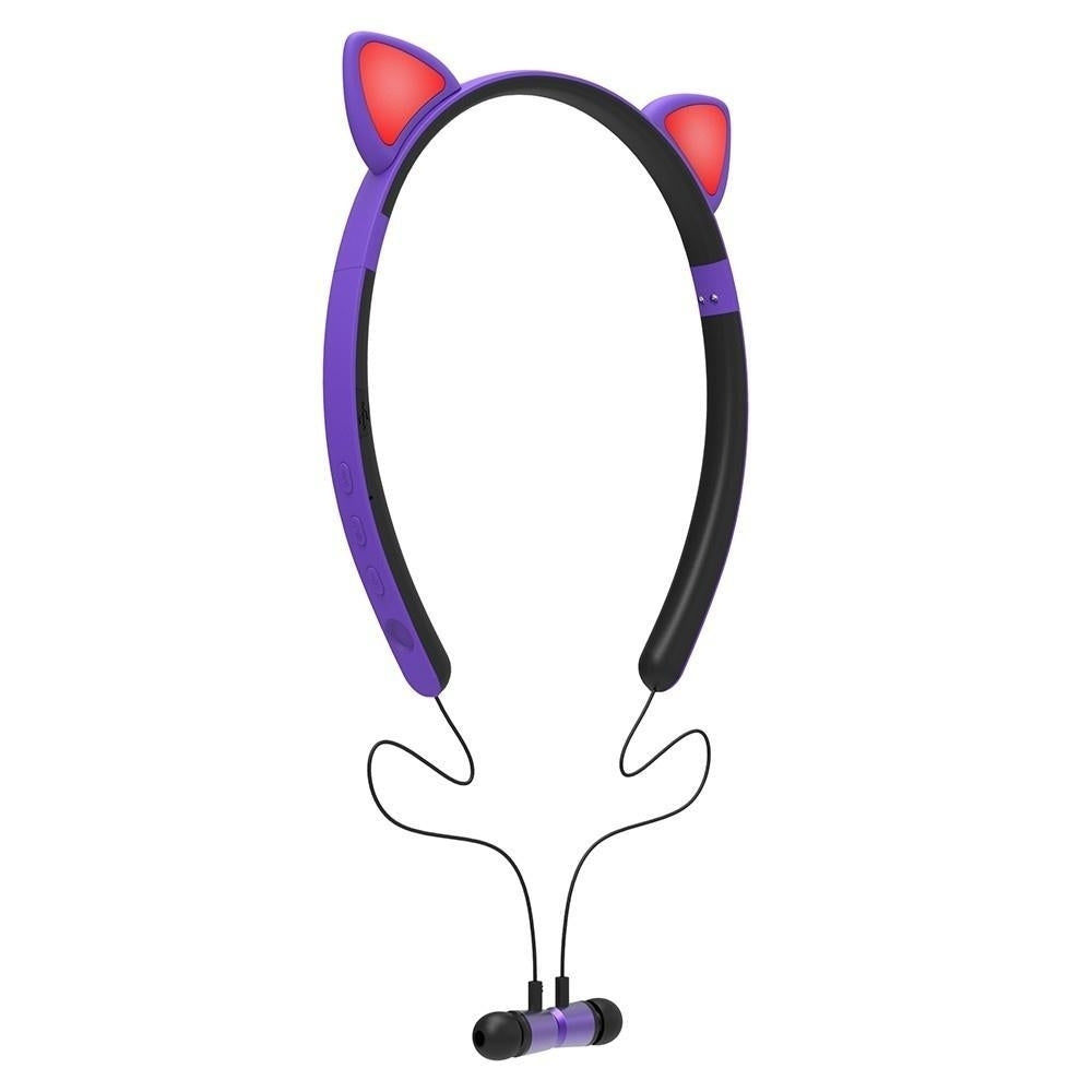 Cat Style Bluetooth Headphones Image 8