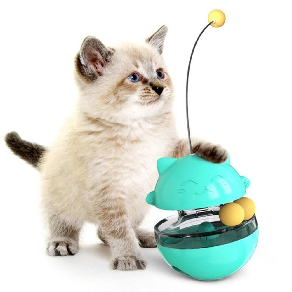 Cat Tumbler Toys Cat Interactive Toy Cat Food Balls Image 9