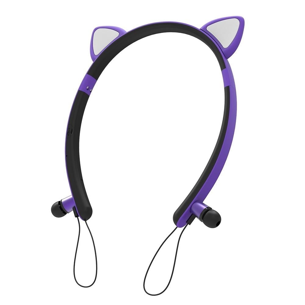 Cat Style Bluetooth Headphones Image 10