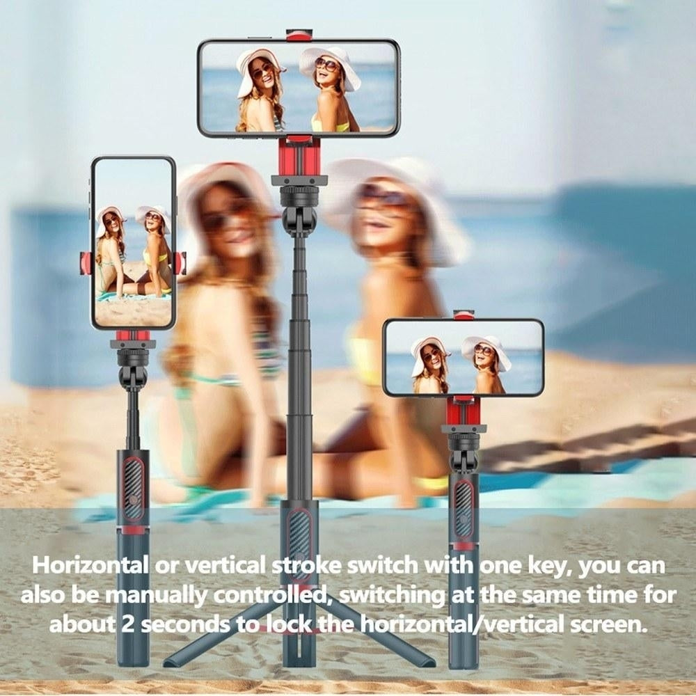 Cell Phone Selfie Uniaxial Stabilizer Machine Images Stabilization Live BT Anti-shake Tripod Steadys Device Image 4