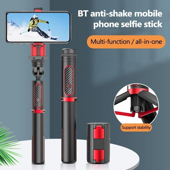 Cell Phone Selfie Uniaxial Stabilizer Machine Images Stabilization Live BT Anti-shake Tripod Steadys Device Image 6