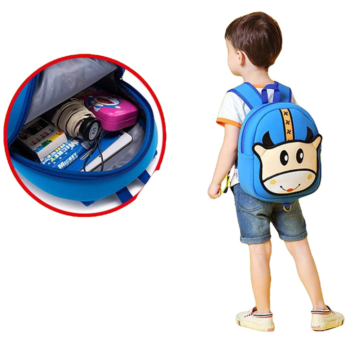 Children Bag Lovely Cartoon Kindergarten Travelling Backpack Outdoor Towing Belt Prevent Kids Getting Lost Schoolbag Image 10