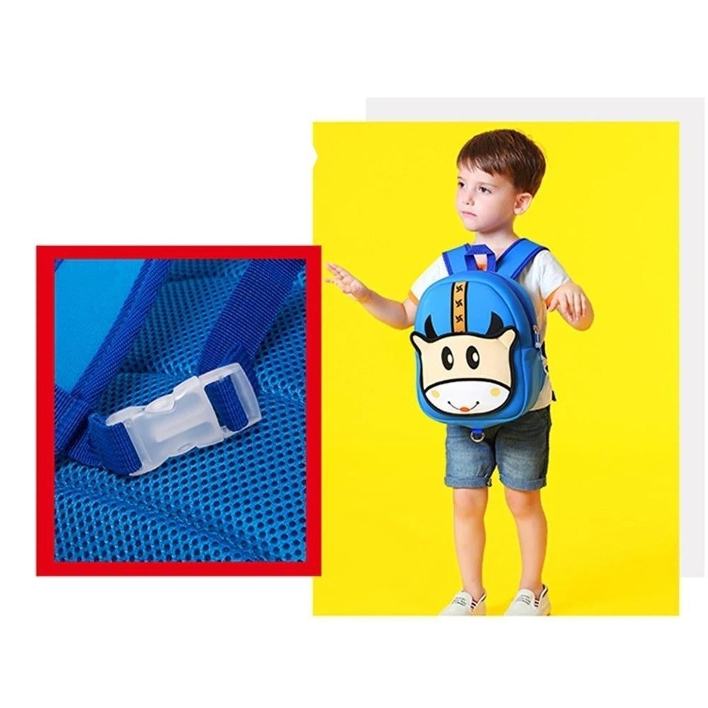 Children Bag Lovely Cartoon Kindergarten Travelling Backpack Outdoor Towing Belt Prevent Kids Getting Lost Schoolbag Image 11