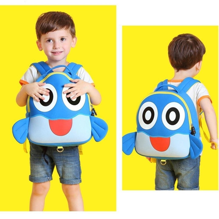 Children Bag Lovely Cartoon Kindergarten Travelling Backpack Outdoor Towing Belt Prevent Kids Getting Lost Schoolbag Image 12
