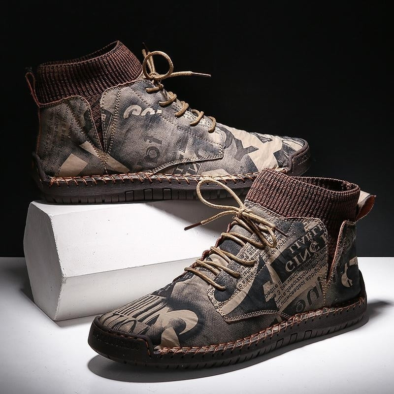 Cow Leather Casual Boots Image 9