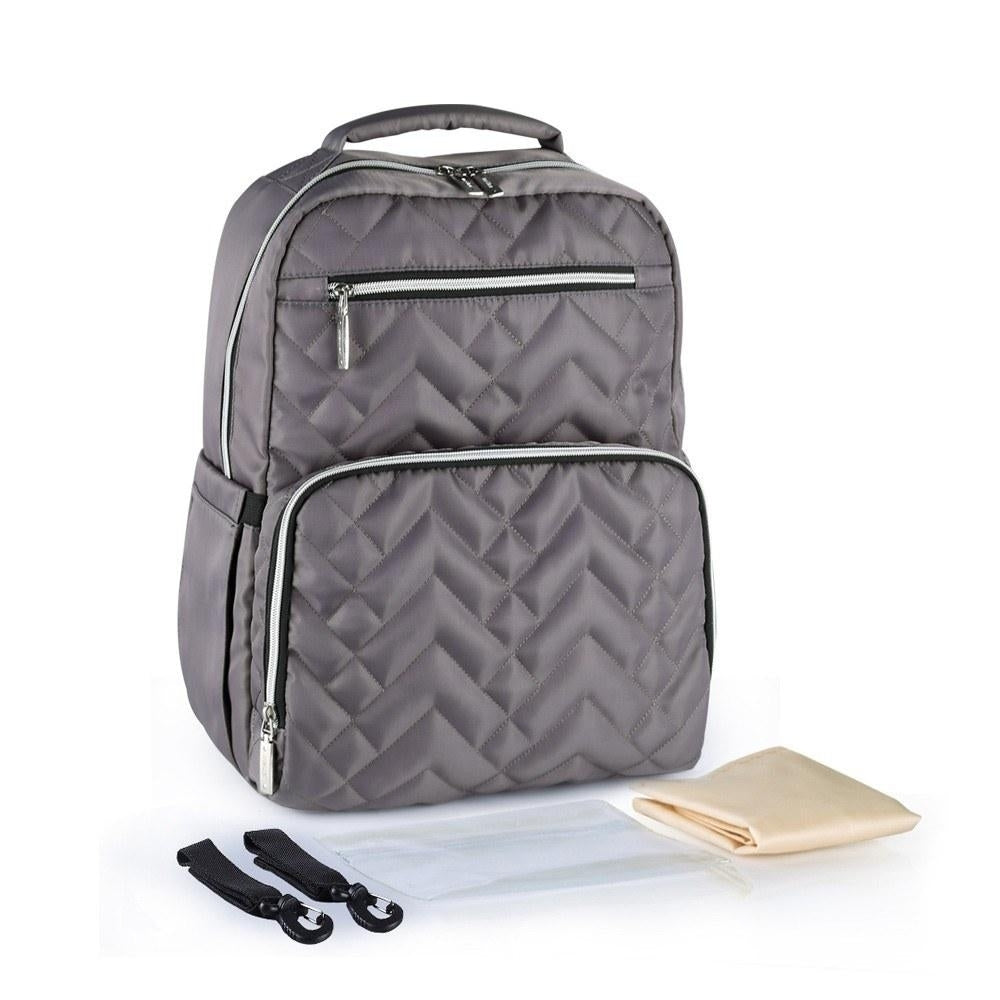 Diaper Bag Backpack With Stroller Strap Image 2