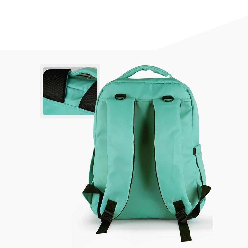Diaper Bag Backpack With Stroller Strap Image 6