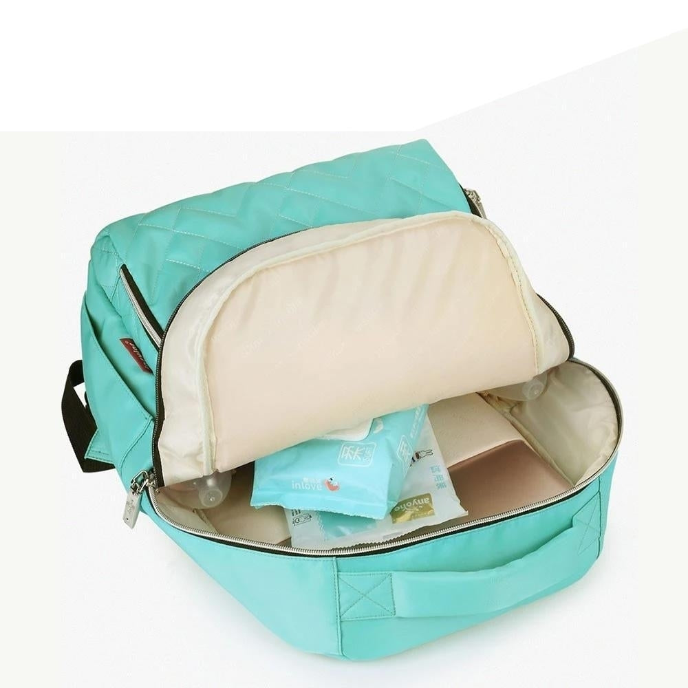 Diaper Bag Backpack With Stroller Strap Image 9