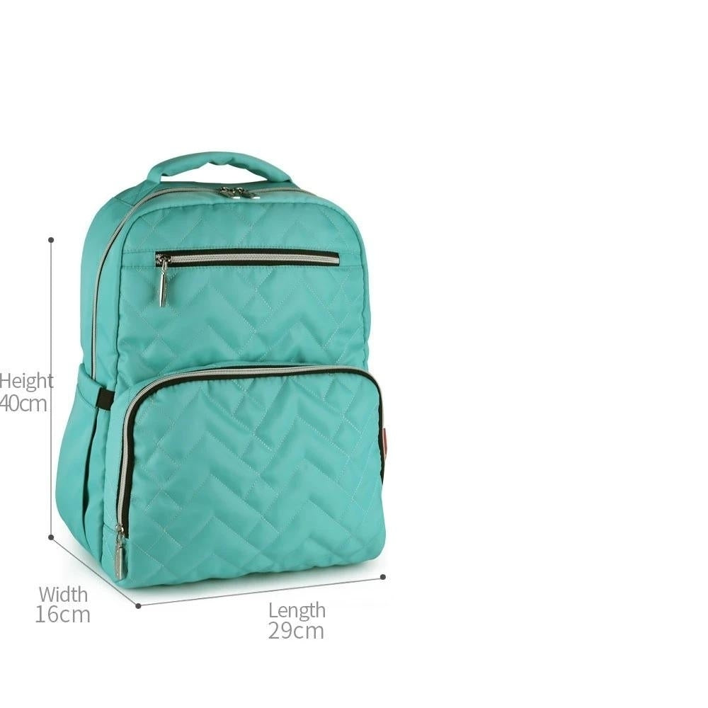 Diaper Bag Backpack With Stroller Strap Image 10