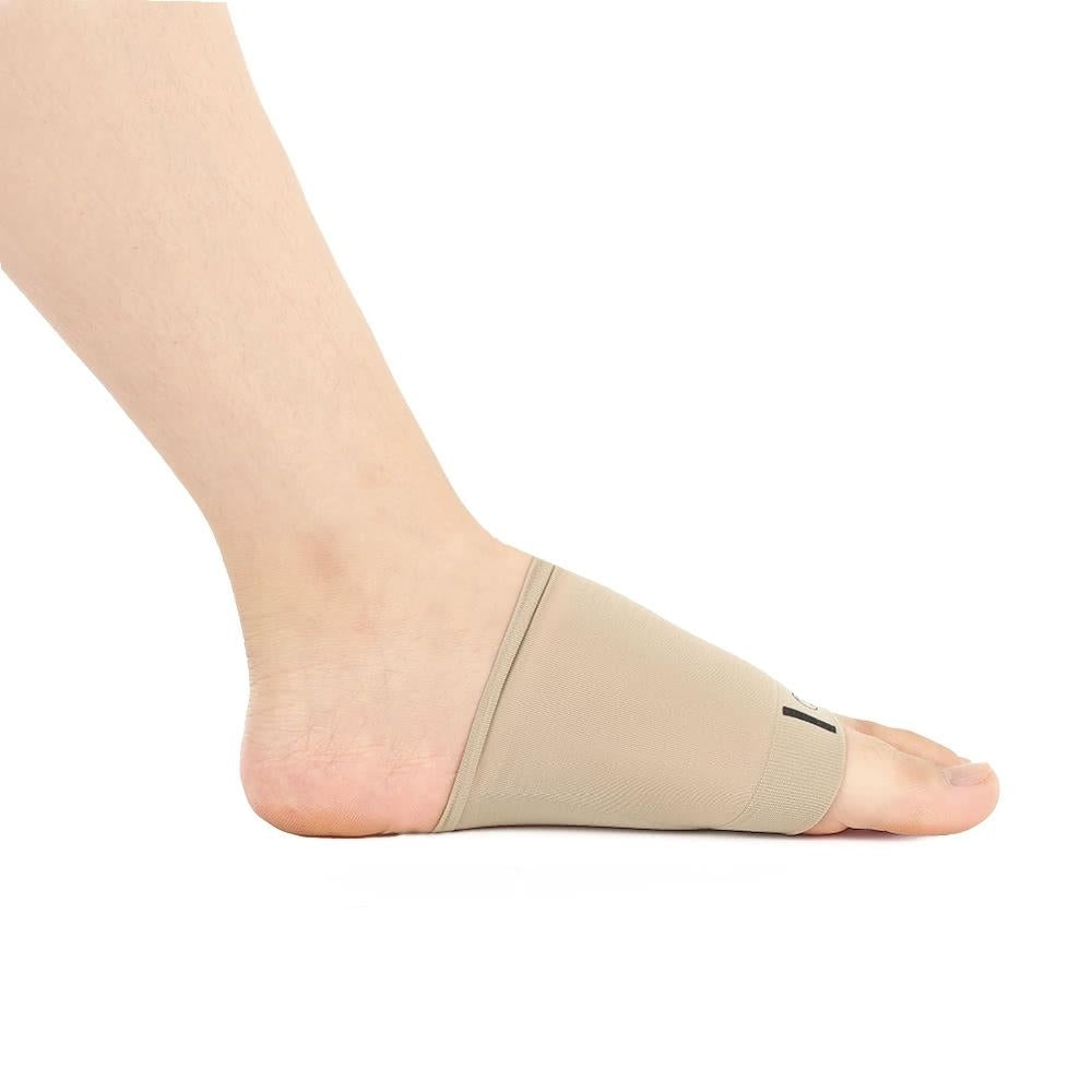 1 Pair Flat Feet Orthotic Plantar Fasciitis Arch Support Sleeve Cushion Pad Heel Spurs Foot Care Image 2