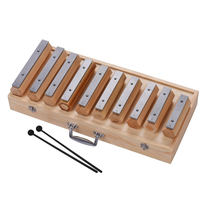 10 Notes Xylophone Glockenspiel Disconnect-type Design Percussion Instrument Image 1