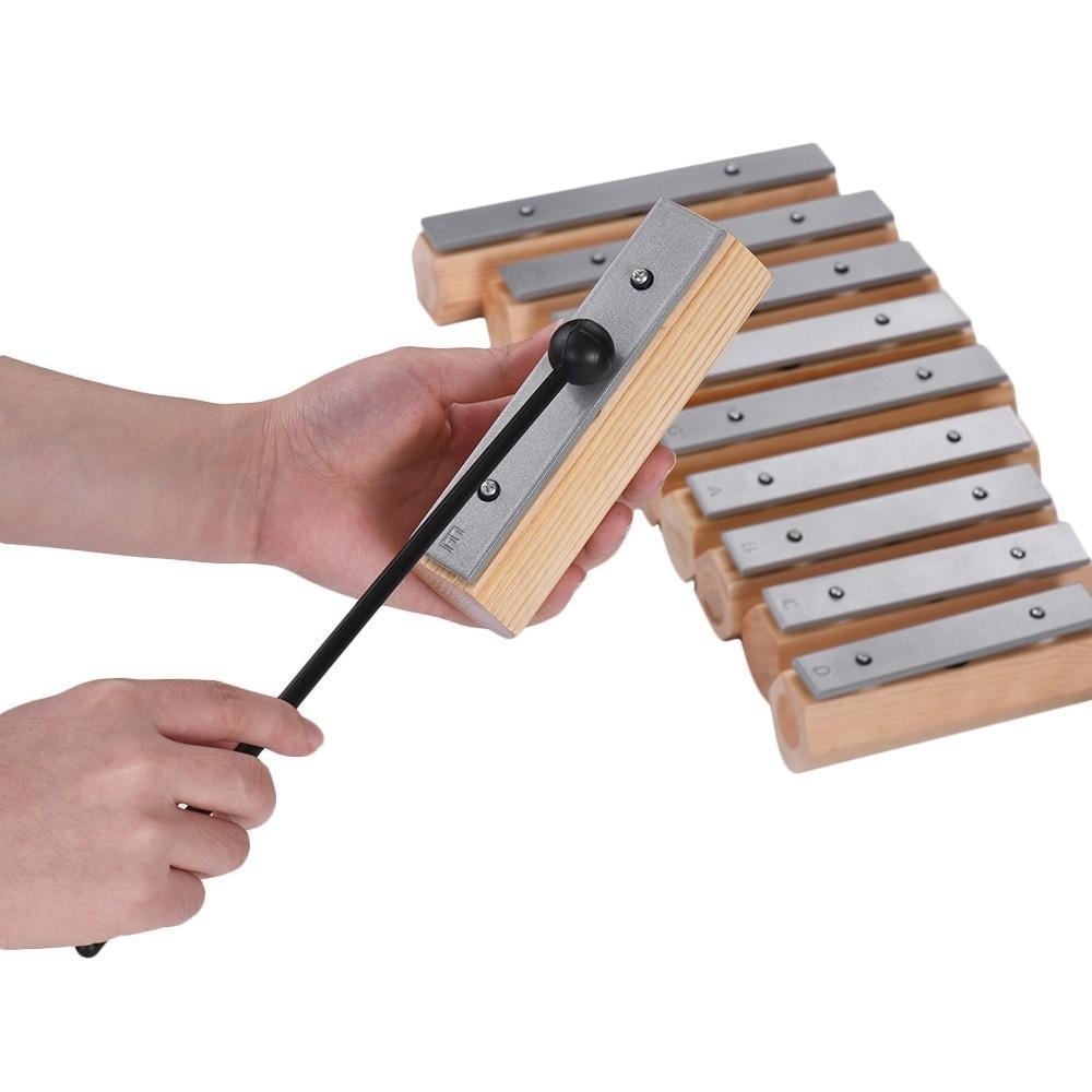 10 Notes Xylophone Glockenspiel Disconnect-type Design Percussion Instrument Image 3