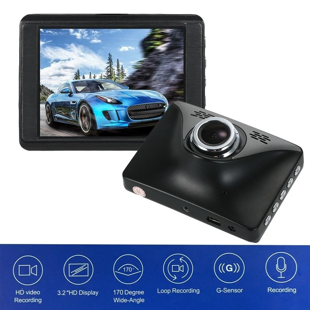 1080P Driving Recorder Car Backbox DVR Dash Camera 170 Wide-angle Night Vision Image 10
