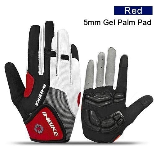 Full Finger Touch Screen Cycling MTB Bike Bicycle Gloves Sport Padded Outdoor Sess Accessories Image 4