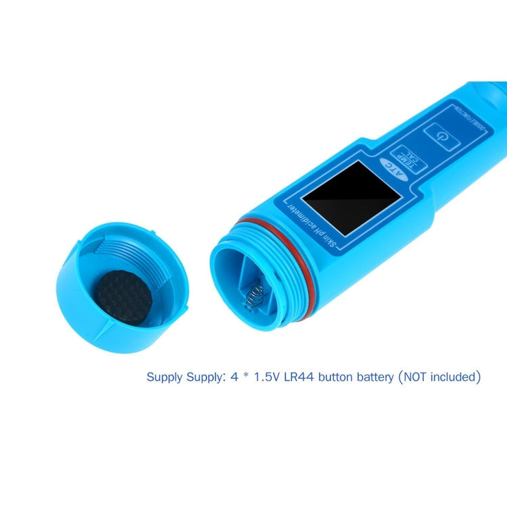 High Accuracy pH Meter ATC 2-in-1 and Temperature Skin Acidimeter Portable Test Pen Image 4