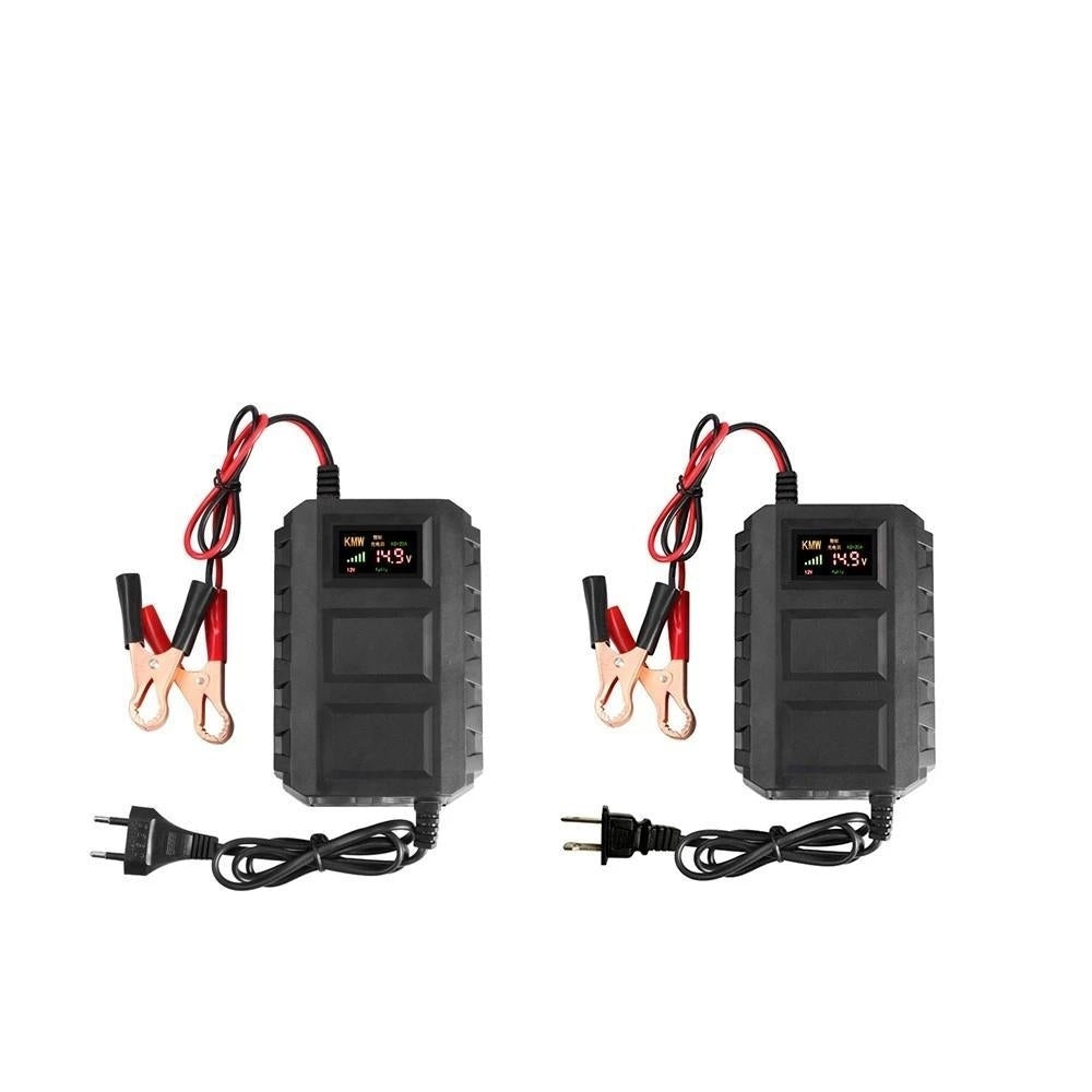 Intelligent 12V 20A Automobile Batteries Lead Acid Battery Charger For Car Motorcycle Image 2