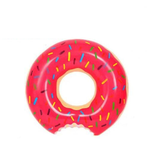 Inflatable Swimming Ring Donut Pool Float for Adult Kid Mattress Rubber Toys Water Seat Rings Image 1
