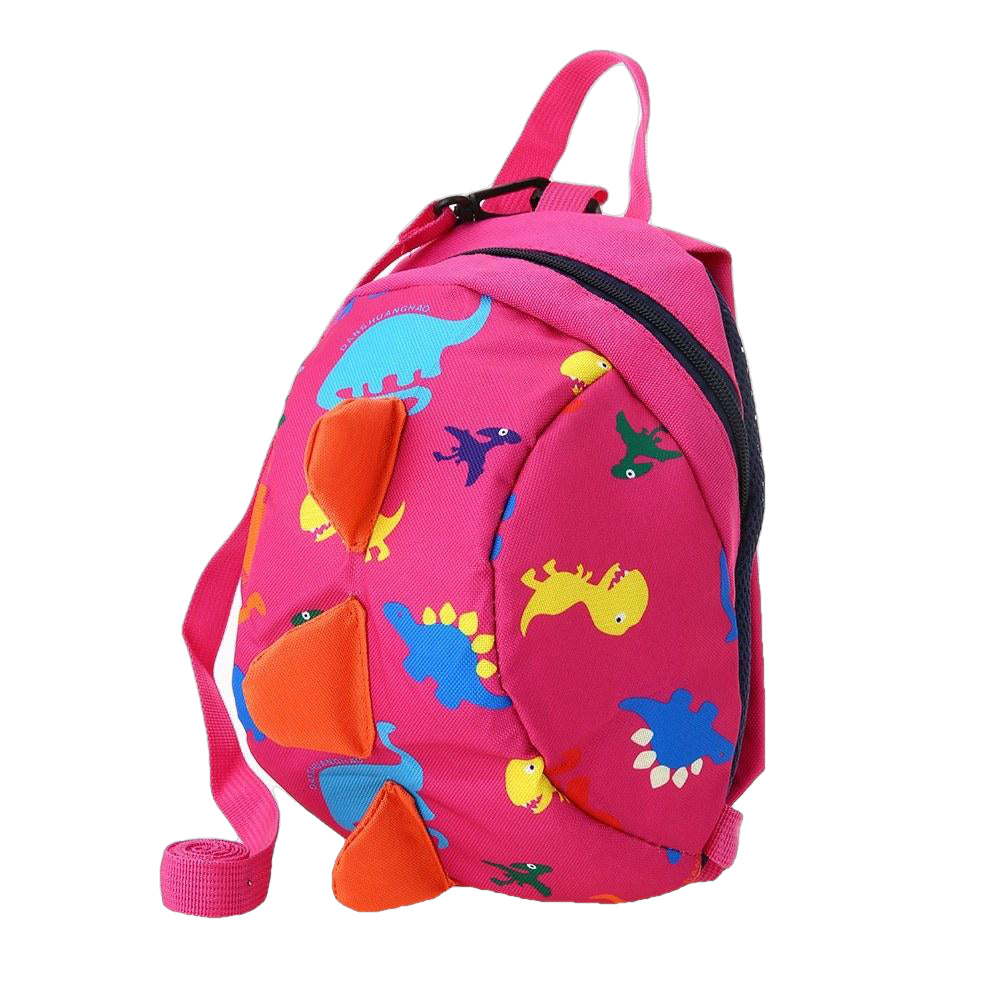 Kids School Bags Nylon Cute Dinosaur Travel Backpack Image 2