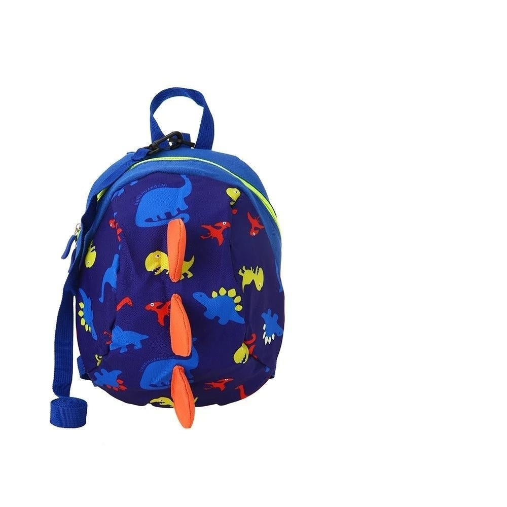 Kids School Bags Nylon Cute Dinosaur Travel Backpack Image 4