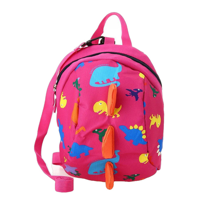 Kids School Bags Nylon Cute Dinosaur Travel Backpack Image 1