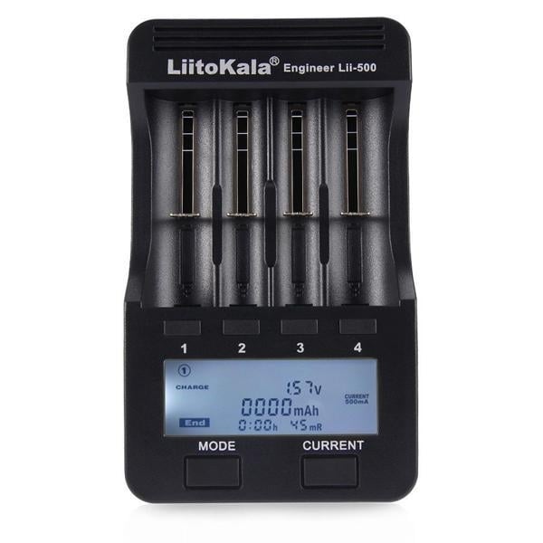 LCD Screen Display Smartest Lithium And NiMH Battery Charger 18650 26650 Image 2