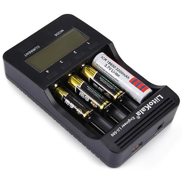 LCD Screen Display Smartest Lithium And NiMH Battery Charger 18650 26650 Image 3
