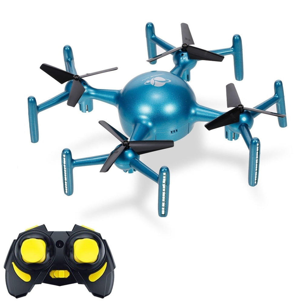 LED Drone RC Height Hold 2.4GHz Remote Control with Lights APP Programming Image 2