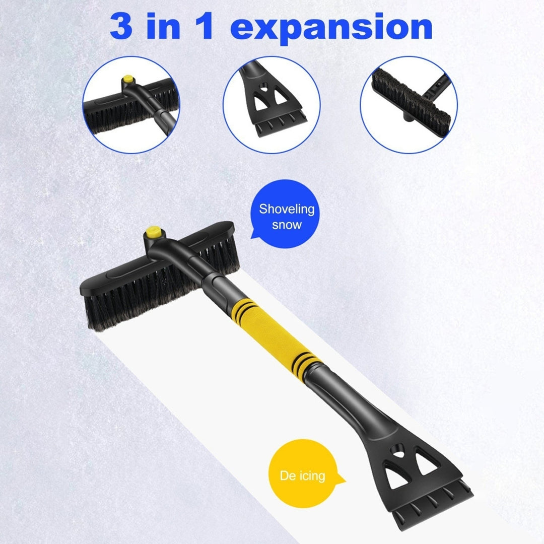 3-in-1 Car Cleaning Brush Ice Scraper Detachable Snow Shovel Dust Remove Image 6