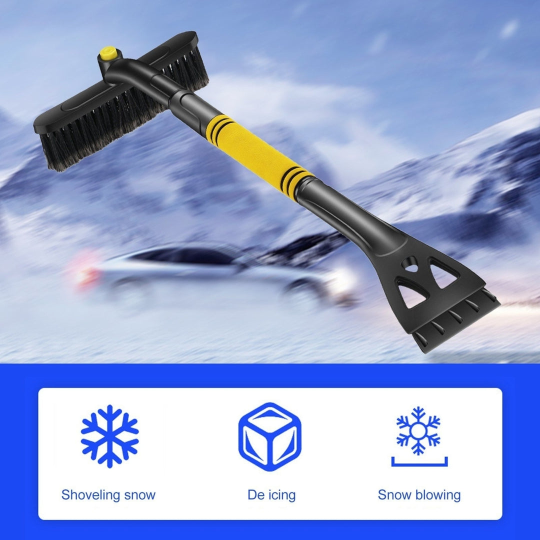 3-in-1 Car Cleaning Brush Ice Scraper Detachable Snow Shovel Dust Remove Image 12