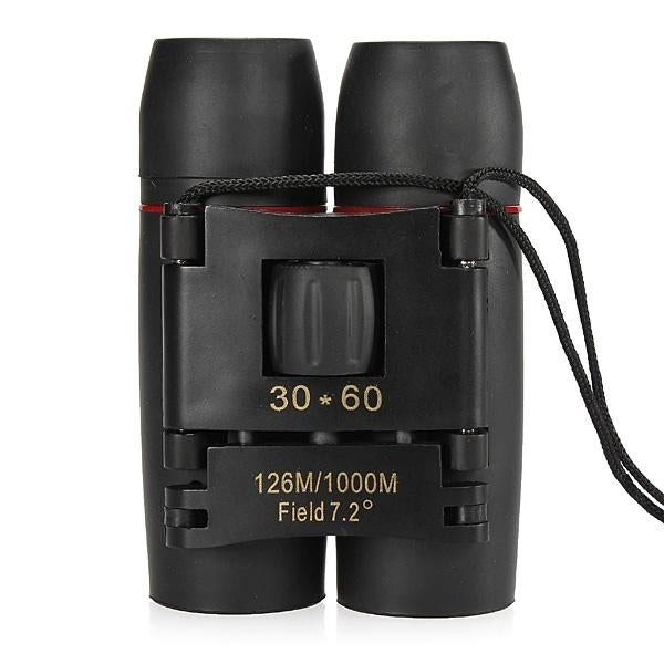30x60 Folding Binocular HD Red Coated Film Lens Telescope Image 2