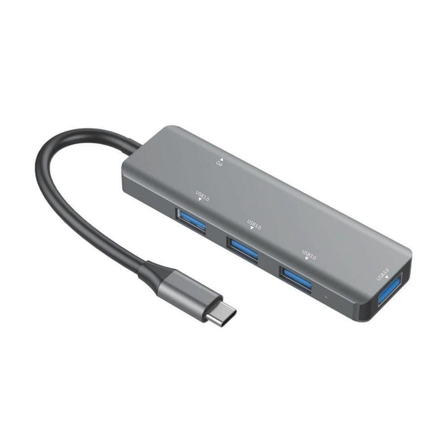 5 in 1 Hub Type C To USB3.04+PD Intelligent USB Hub Multi-Port Adapter Image 1