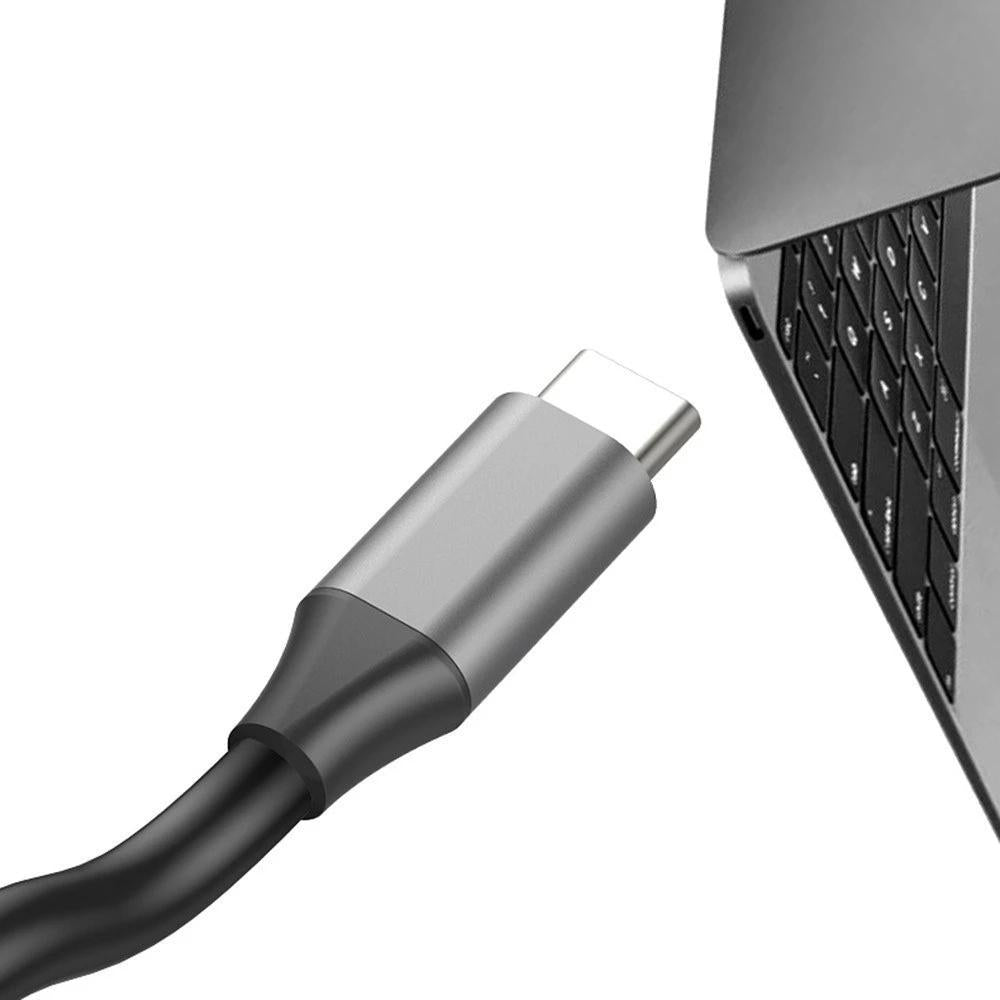 5 in 1 Hub Type C To USB3.04+PD Intelligent USB Hub Multi-Port Adapter Image 2