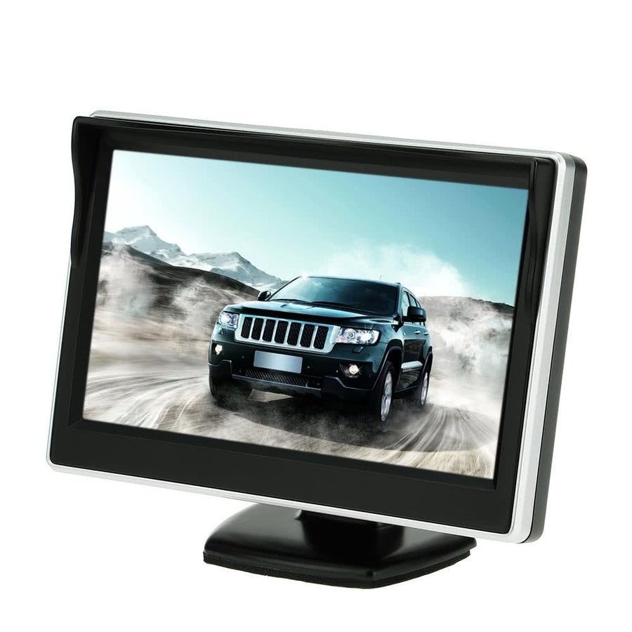 5 Inch TFT LCD Display Monitor Car Rear View Backup Reverse System Image 1