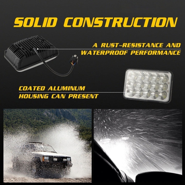 5 Inch 150W LED Light Bar Work with Mount Spot Flood Combo Led Off Road Lights Driving Fog Image 7